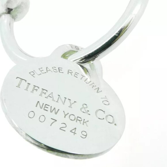 Tiffany & Co. 925 Keychain Return to Silver Authentic USED - Picture 2 of 7